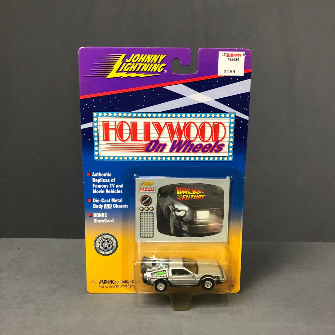 Back to the Future Delorean Johnny Lightning Hollywood on