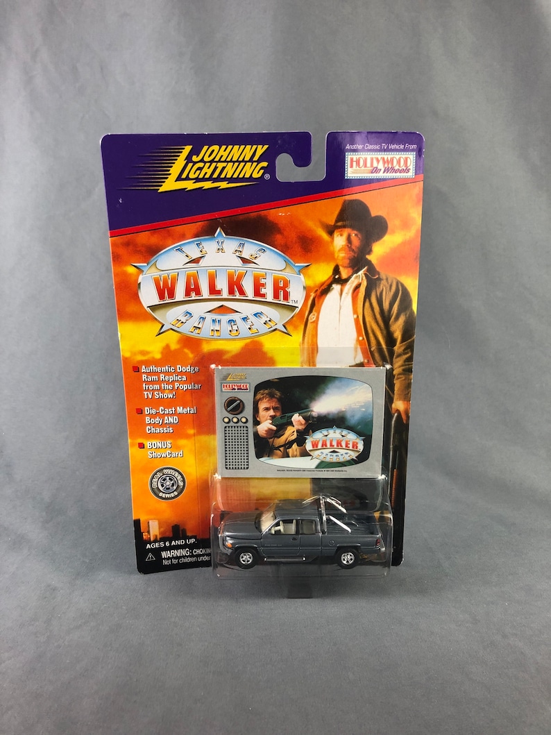 Walker Texas Ranger 1996 Dodge Ram Truck Johnny Lightning RARE - Etsy