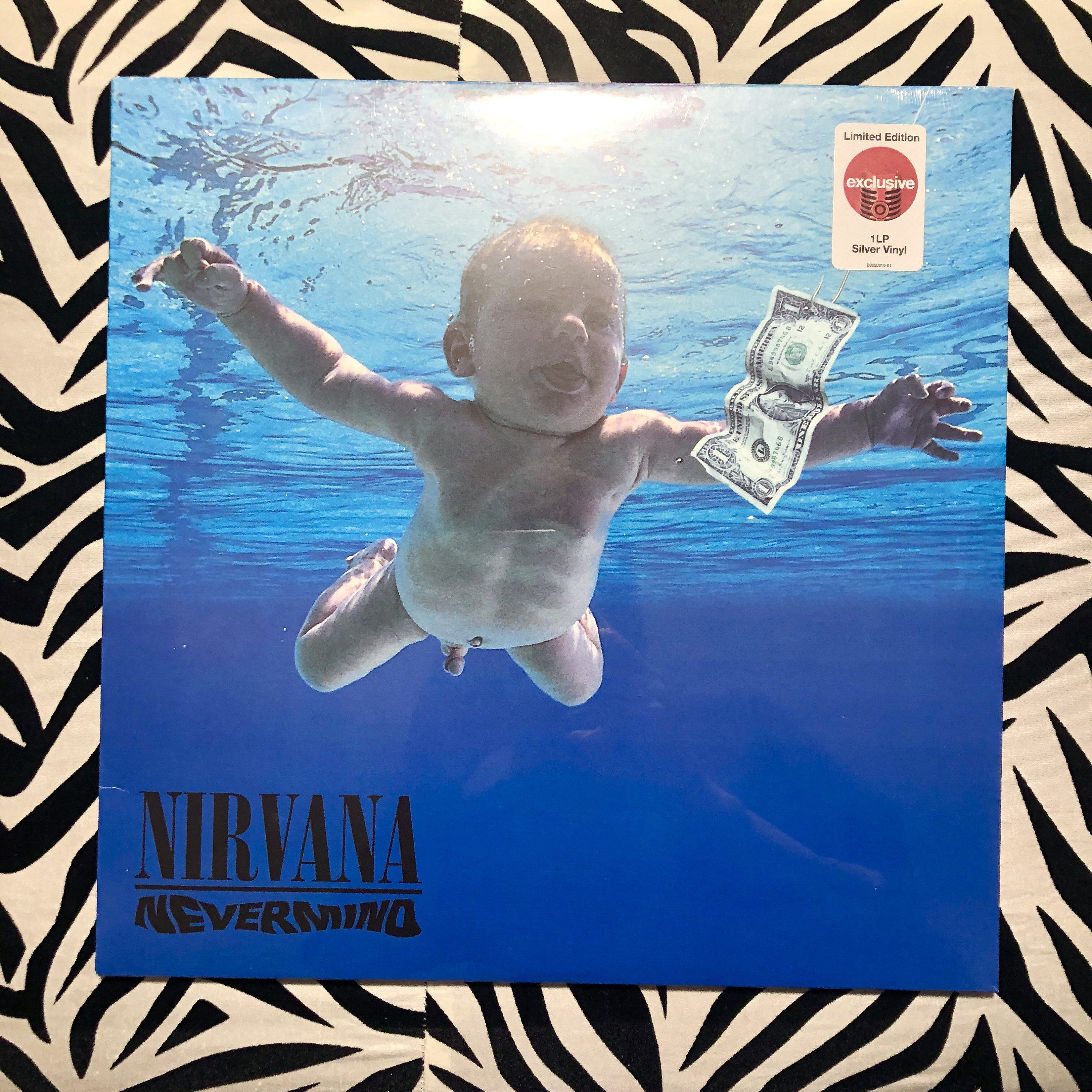 Nirvana Nevermind Limited Edition Exclusive Target Silver Vinyl Album  Record LP Sold Out OOP 