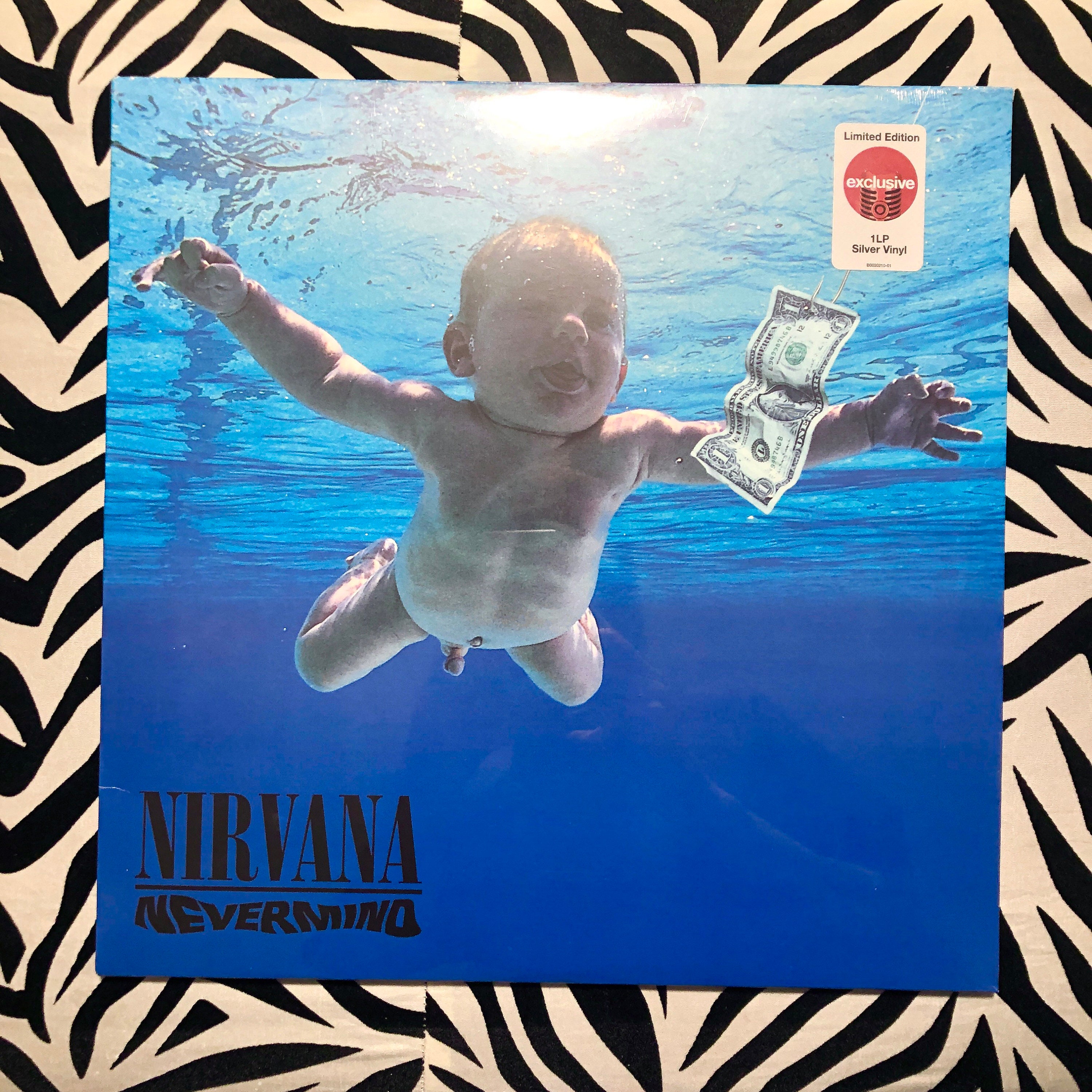 Nirvana Nevermind Limited Edition Exclusive Target Silver Vinyl Album  Record LP Sold Out OOP 