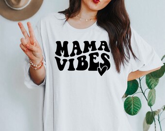 Mama Vibes Retro | Tee