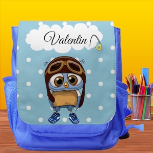 Sac à dos - Cartable maternelle garçon personnalisé - Cartable à personnaliser - Cadeau enfant maternelle - Sac à dos maternelle prénom
