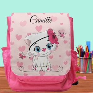 Sac à dos enfant cartable maternelle fille personnalisé