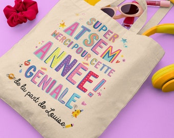 Tote Bag Atsem bag customizable gift end of year gift