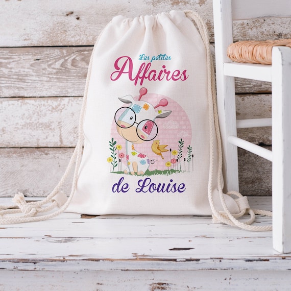 Mochila guardería niña personalizada, bolso peluche, bolso cambiador, bolso  guardería