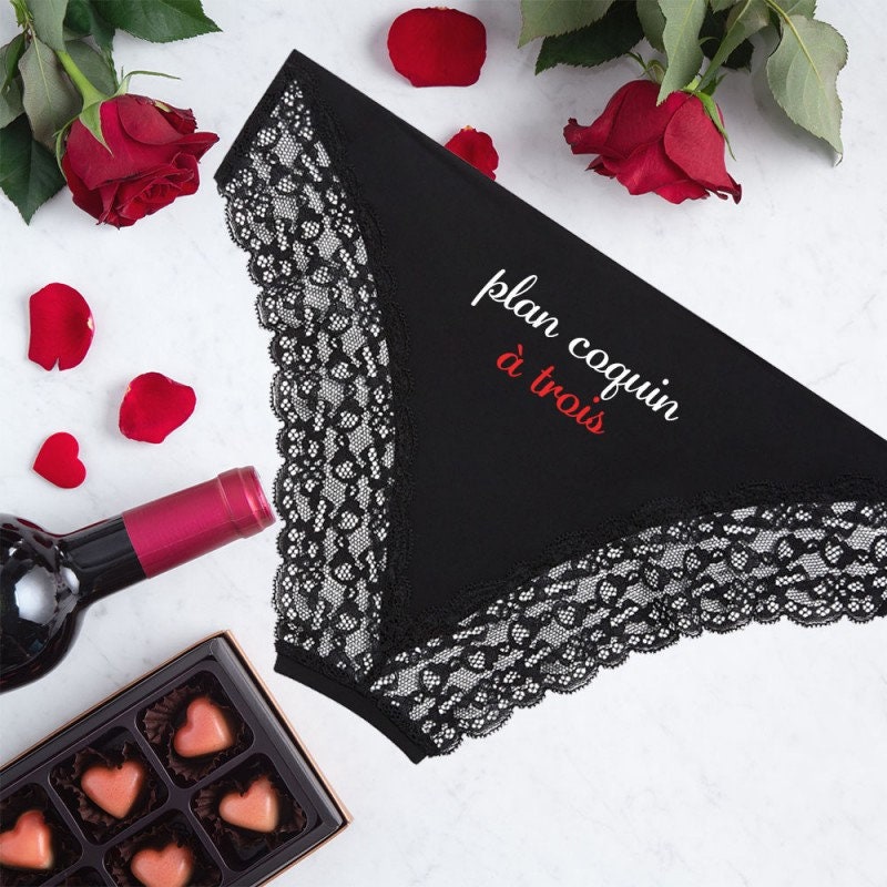 Culotte personnalisée Cadeau Saint Valentin Cadeau mariage Etsy