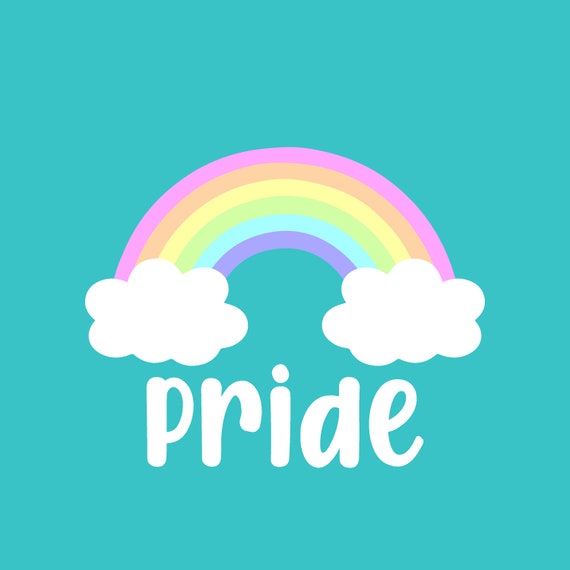 Download Pastel Rainbow Pride Svg Cut File For Cricut Etsy