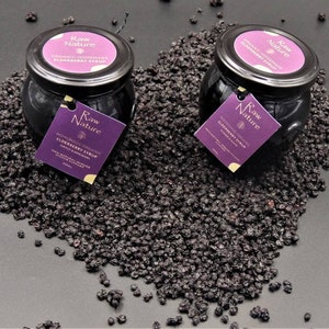 Elderberry Syrup (200ml, 370ml or 580ml) Organic Ingredients