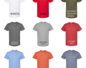 Unisex Poly Cotton Blend T-Shirt: Sublimation Blank Tee, Soft Feel
