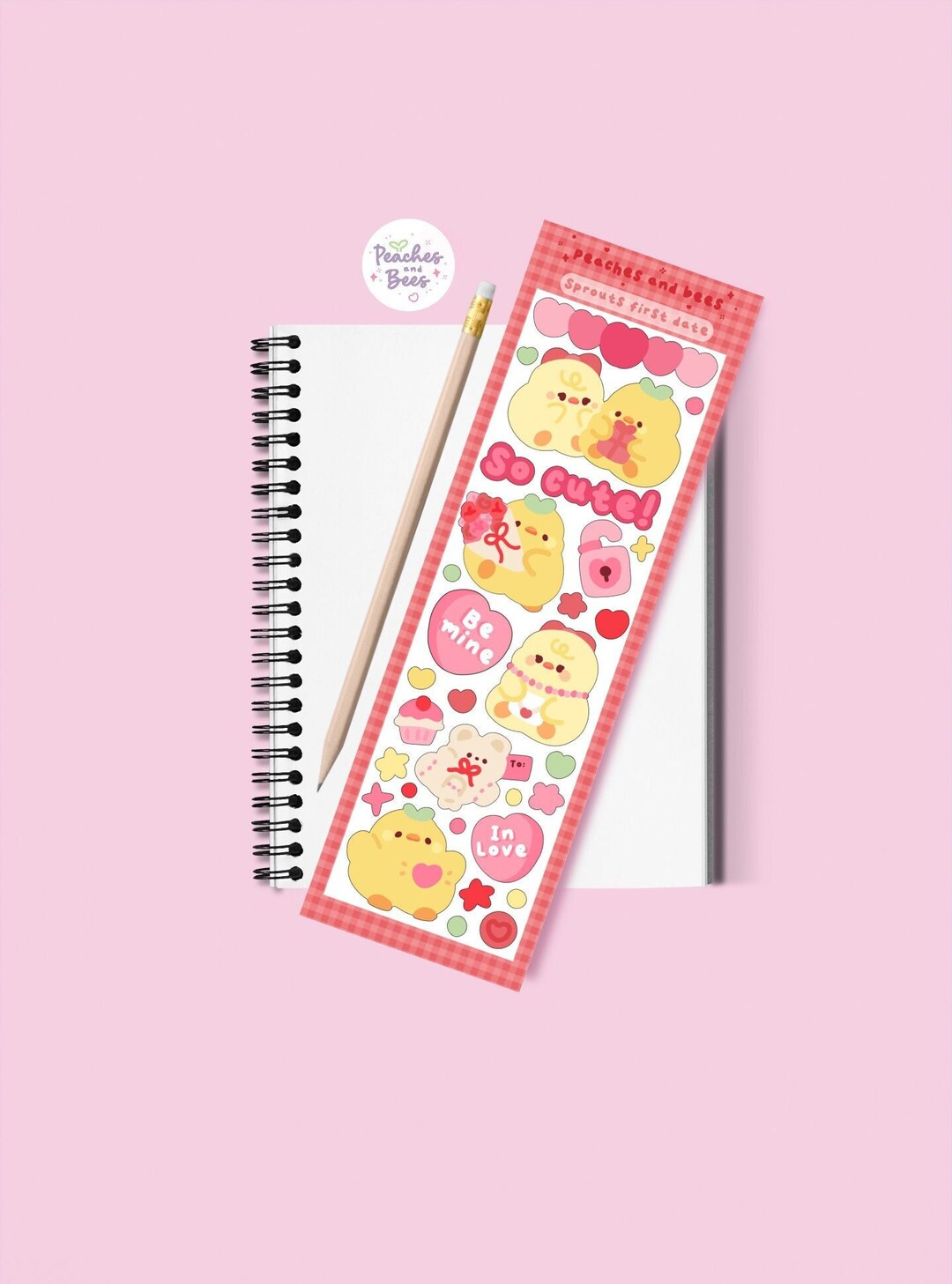 Valentines Duck Glitter Sticker Sheet/planner Stickers Set - Etsy UK