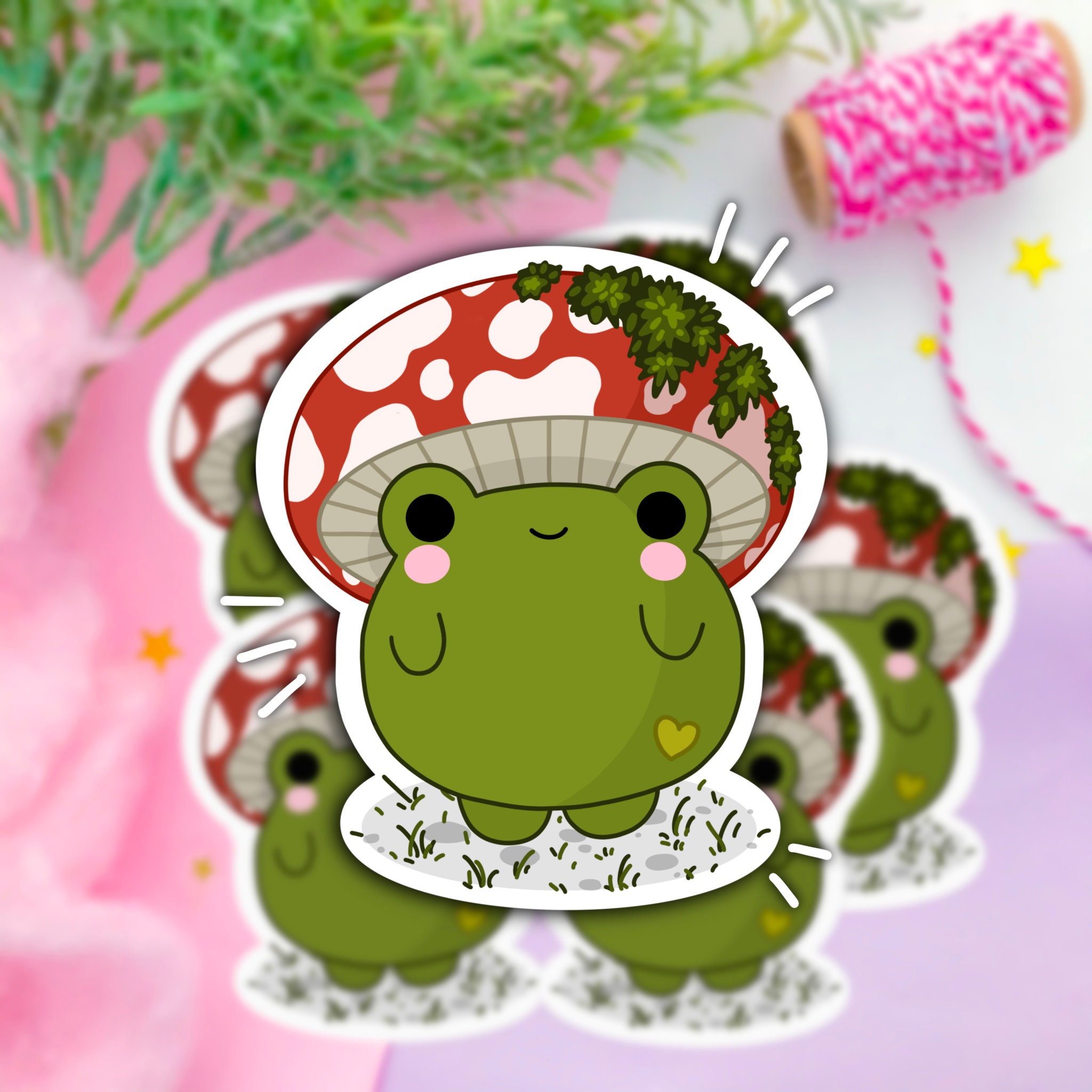 Toad Frosch Sticker for iOS & Android