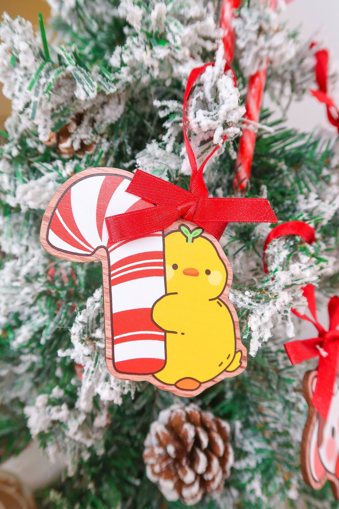 Sprout the Duck Tree Ornament/cute Tree Ornament/duck Christmas Gift