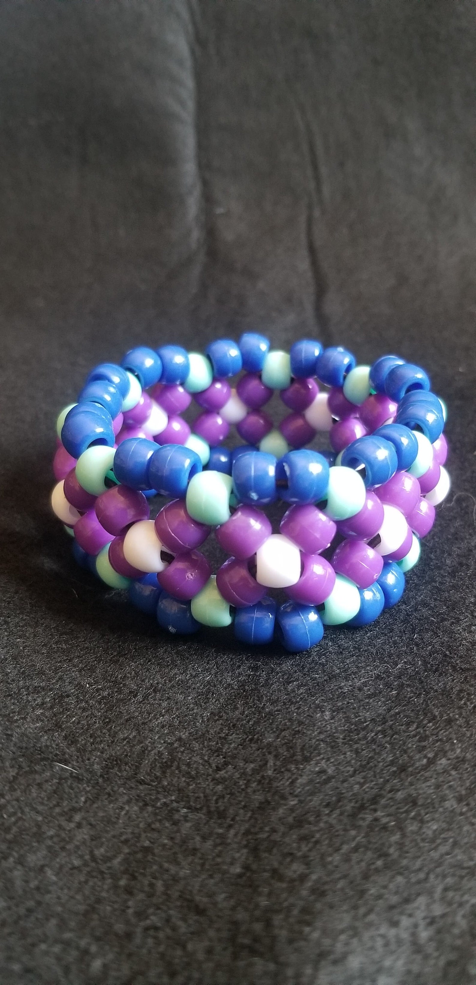 Kandi Cuff X pattern Etsy