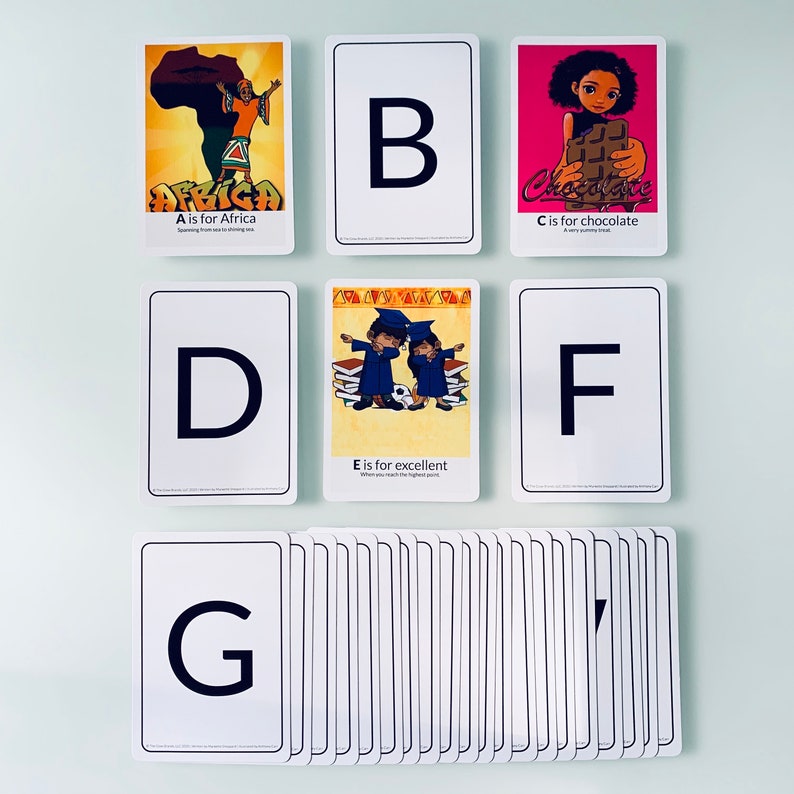 Alphabet In A Flash ABC flash cards inspired by African-American life by Markette Sheppard image 8