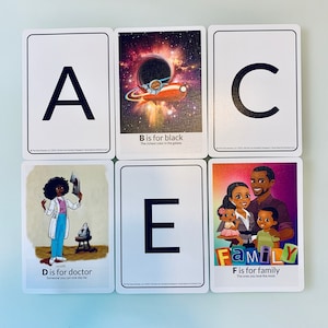 Alphabet In A Flash ABC flash cards inspired by African-American life by Markette Sheppard image 4