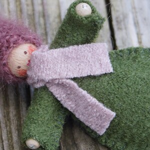 Comforting dwarf pocket dwarf little dwarf walk felt wool