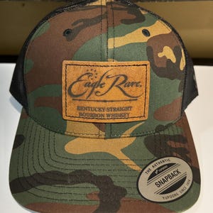 Bourbon Whiskey Snapback Hat Bourbon Inspired Apparel Camo Bourbon Baseball Hat DIY Bourbon Decor Snapback Trucker Hat Bourbon Gifts