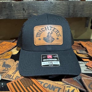 Michter&#39;s Kentucky Straight Bourbon Whiskey - Richardson 115 Low-Pro - Snap-Back - Trucker Hat - Baseball Hat - Whisky Gift - Whiskey Hat