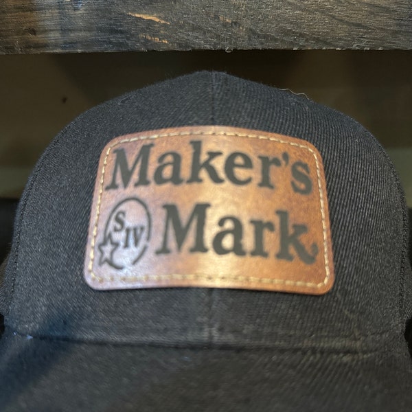 Makers Mark Kentucky Bourbon Whisky - Baseball Hat - SnapBack - Trucker Hat - Bourbon Gifts