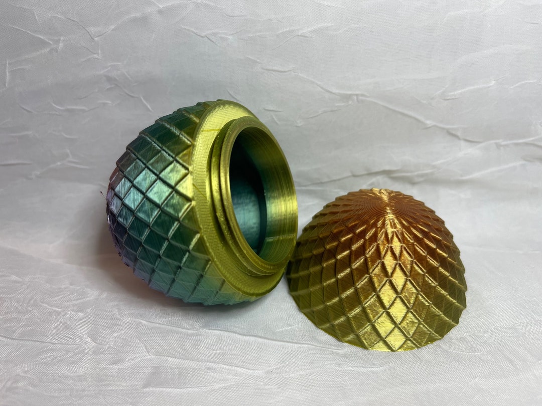 Diamond Scale Dragon Egg Dice Box Etsy