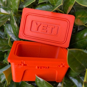 NEW YETI Mini Miniature 3D Printed Cooler Fun Gift Birthday YETI Fan Desk Accessory Tundra Cooler - Variety of Colors
