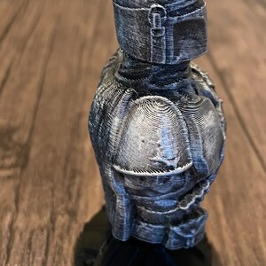NEW Star Wars Mandalorian Figure with Stand 3D Printed Custom Finished 3.5" Figurine Party Favor Fan Gift image 5