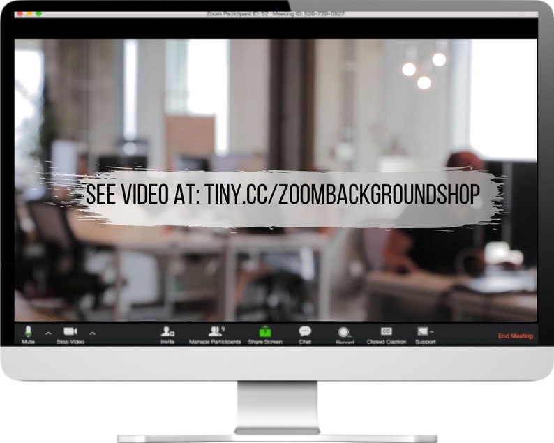 Zoom Office Video Background II High-quality Virtual Background for ...
