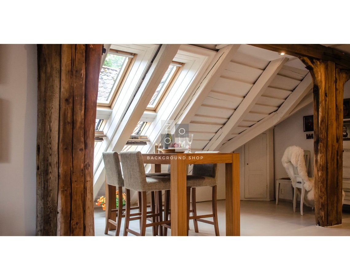 Zoom Backgrounds Rustic Home Pack I 5 Backdrop Images for Online Zoom