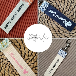 Portachiavi con cinturino personalizzabile