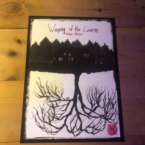 Miniature &quot;The Tree&quot; Weeping of the Caverns Hand-Drawn Poster by Jamie Shew 8.5x11.5 inches