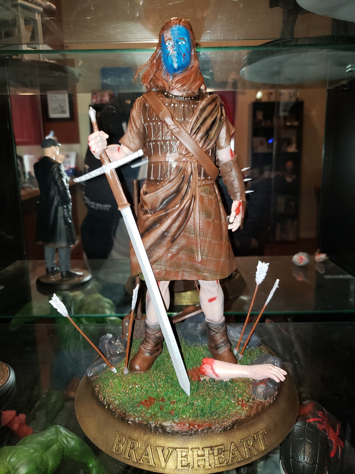 Braveheart resin statue Etsy