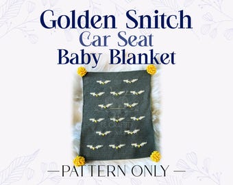 Golden Snitch Baby Blanket