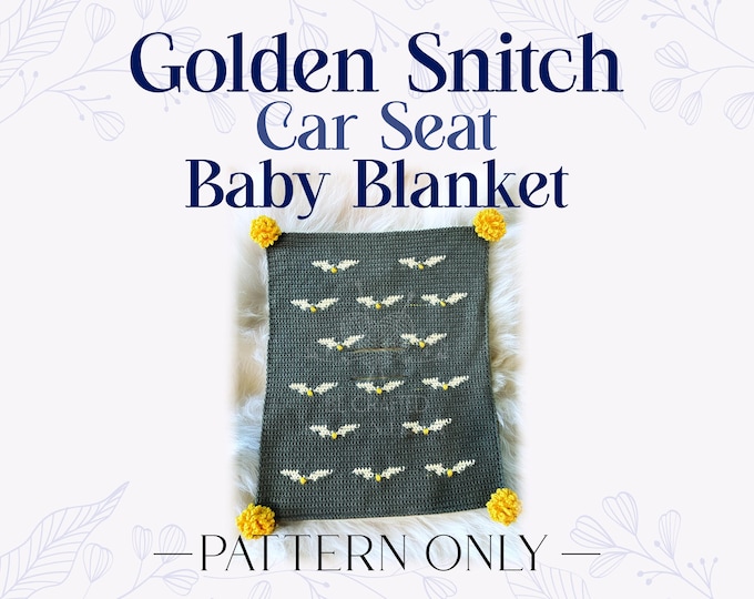Golden Snitch Baby Blanket