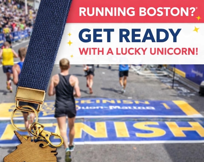 Handmade Unicorn Keychain Wristlet