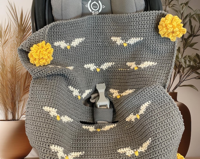Golden Snitch Car Seat Blanket