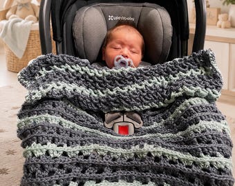 Snuggle & Grow with Me Car Seat Blanket