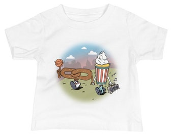 Pretzel & Waterijs Baby T-shirt