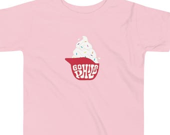 Go Phils Ice Cream Helmet-T-shirt voor peuters