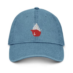 Phillies Ice Cream Helmet Embroidered Baseball Cap