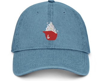 Phillies Ice Cream Helmet Embroidered Baseball Cap