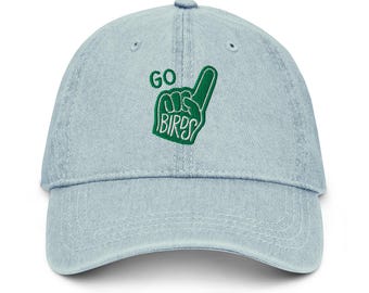 Eagles Foam Finger Embroidered Denim Hat