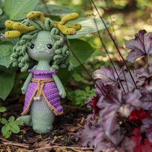 Medusa | Doll | Snakes | Amigurumi | Crochet Pattern German PDF