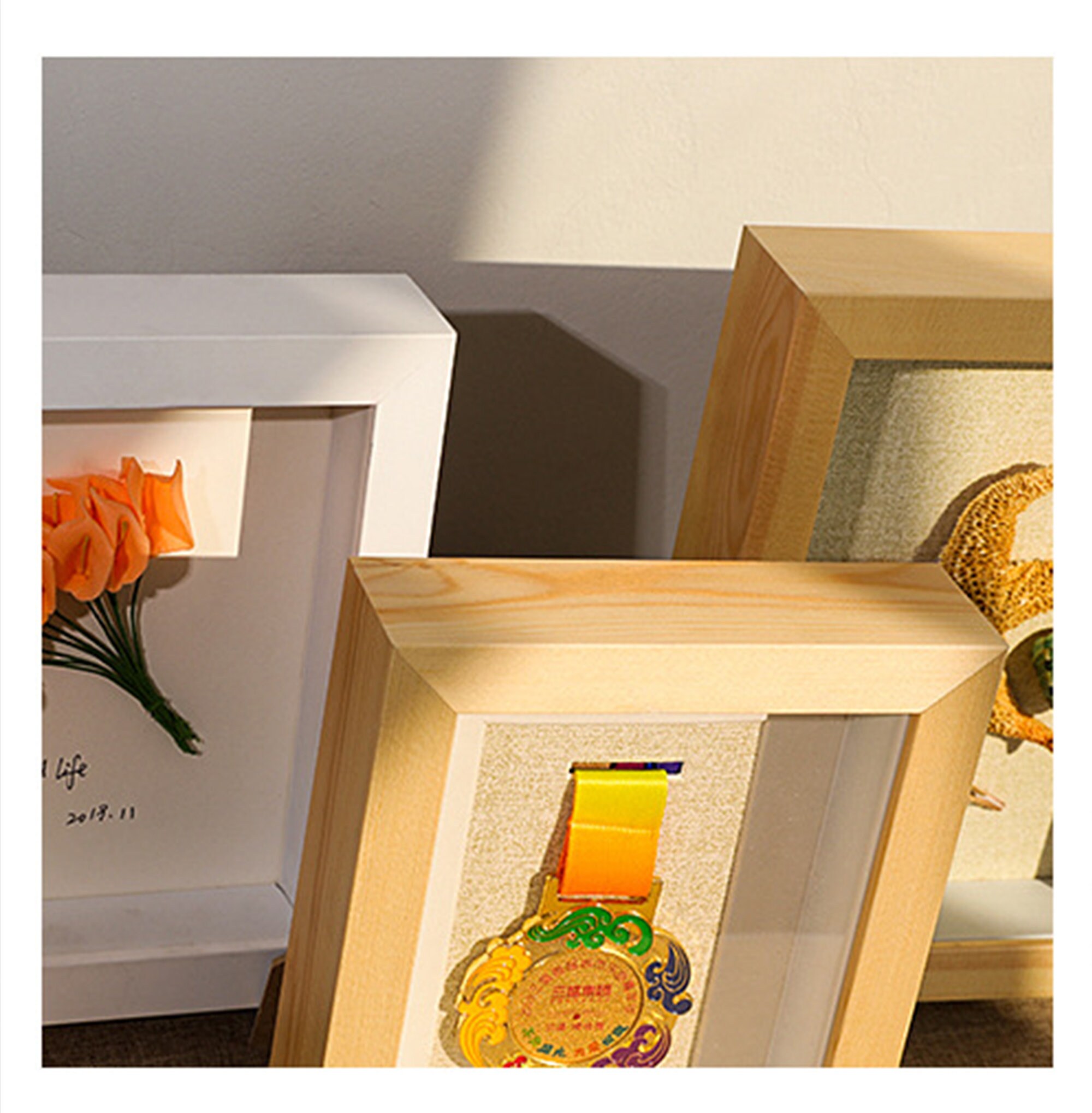 Tabletop&wall Picture frame13x13 picture framesWood Picture Etsy