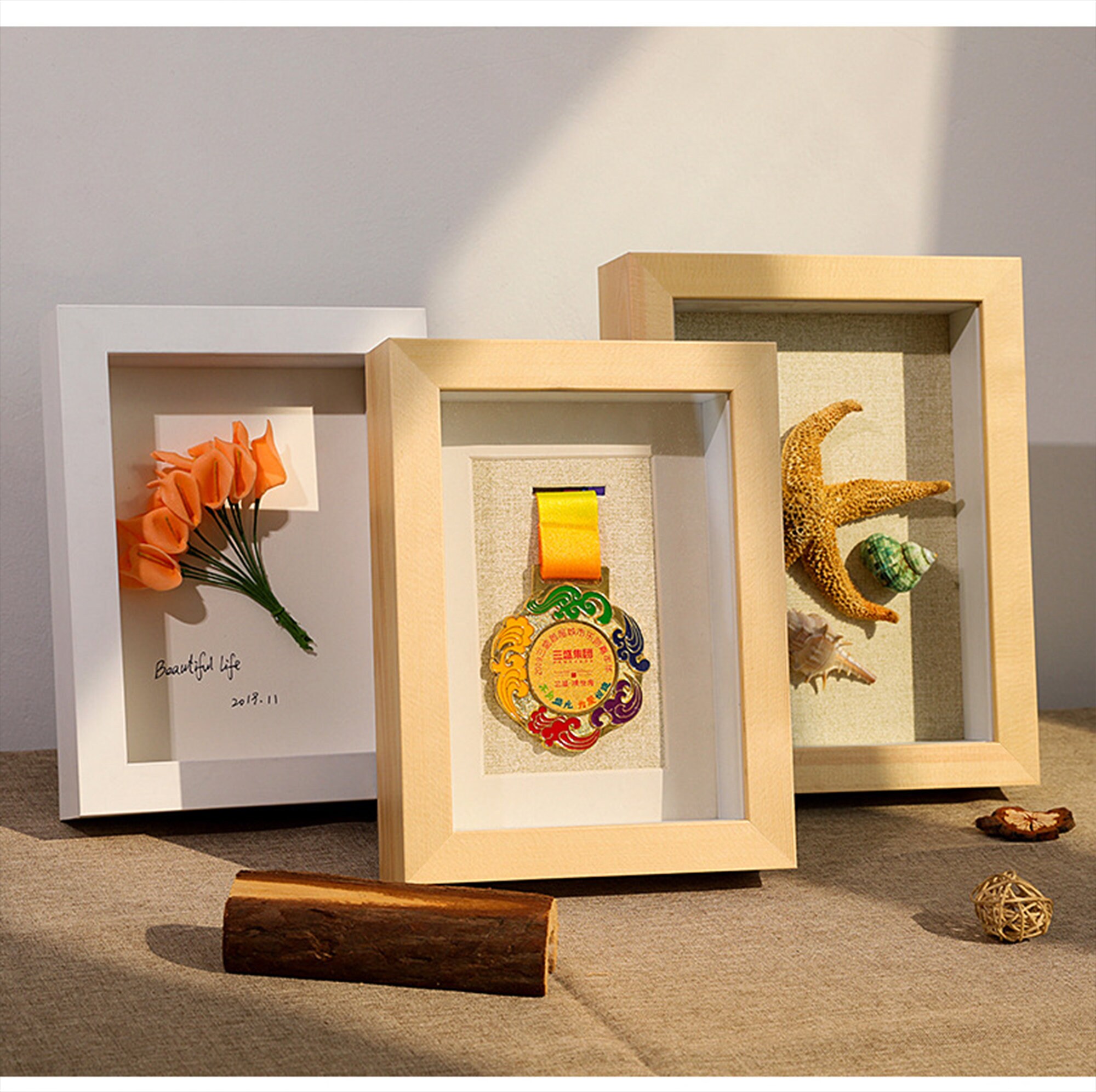 Tabletop&wall Picture frame13x13 picture framesWood Picture Etsy