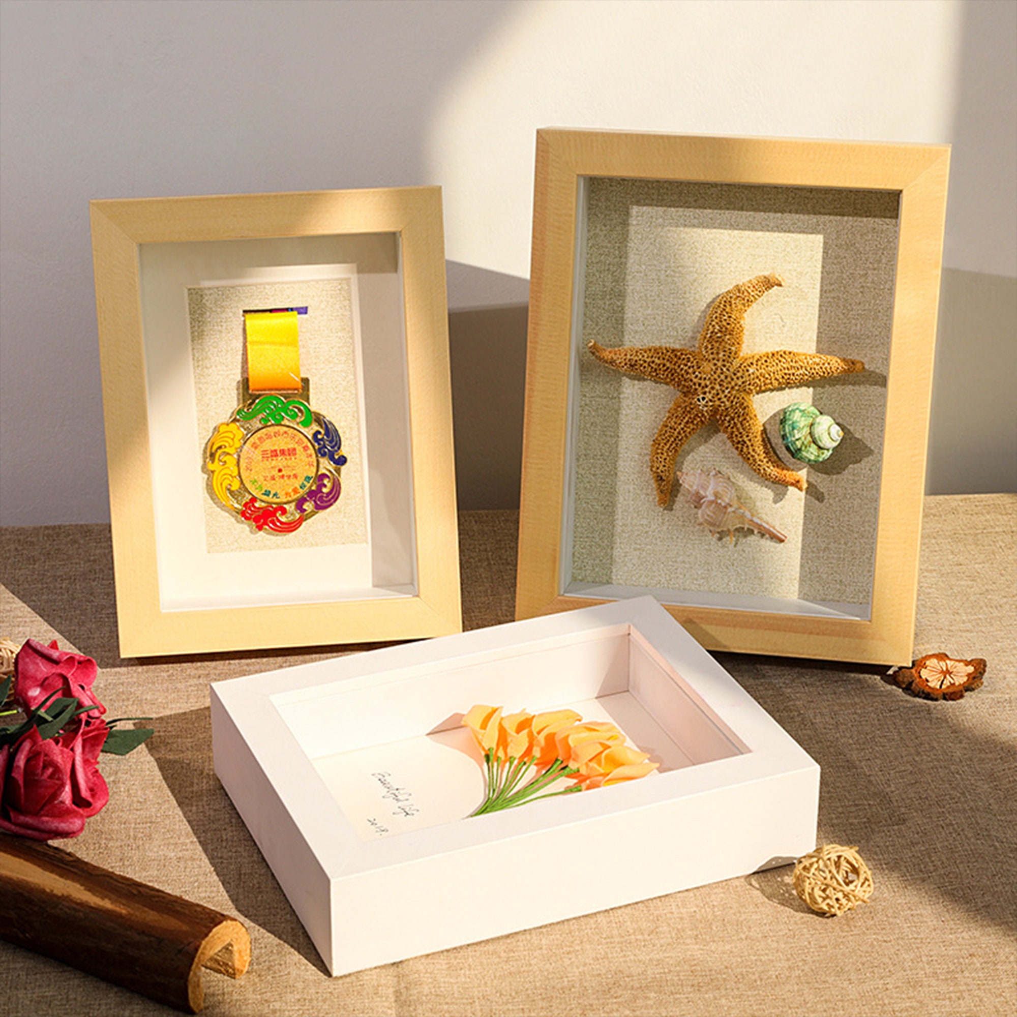 Tabletop&wall Picture frame13x13 picture framesWood Picture Etsy