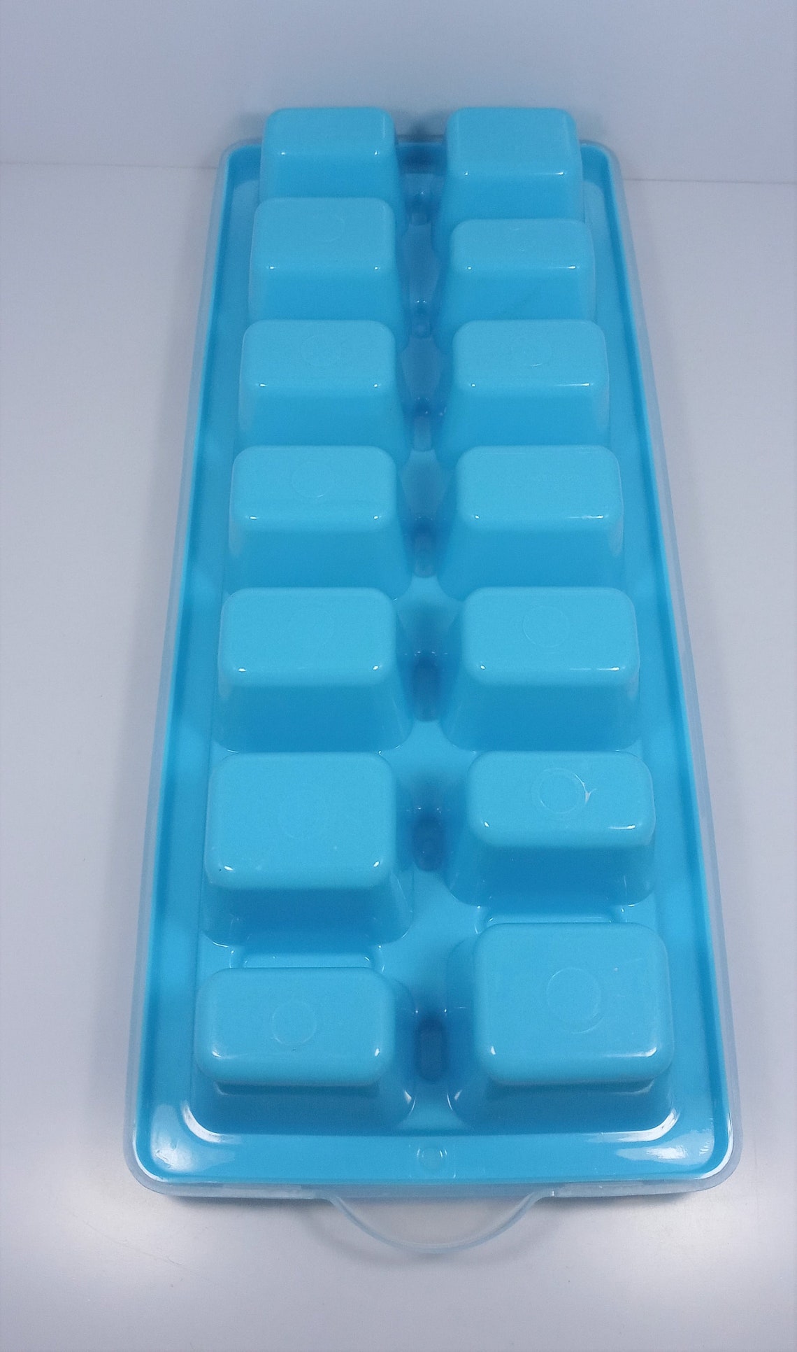 BPA Free Ice Cube Mold Tray with Lid & Water inlet 14 cubes Etsy