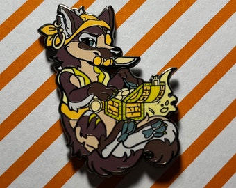 LE Jenna # 1125 (Zorro pirata # 9) Fursona Chapa