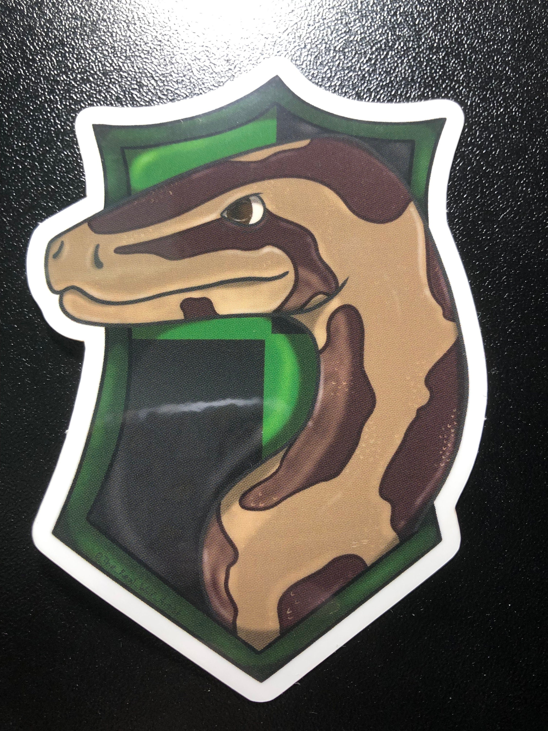 Snake Wizard House Pride Vinyl Sticker - Etsy