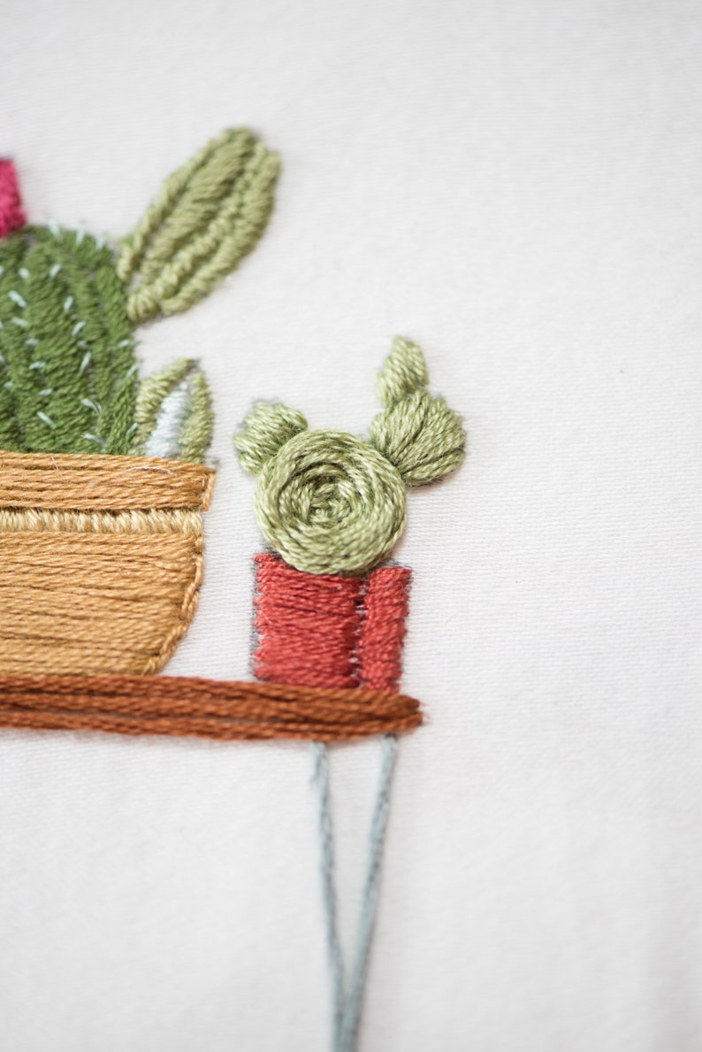 Mid century modern embroidery kit  mini hand embroidery kit  etsy Mid century modern embroidery kit  mini hand embroidery kit  etsy