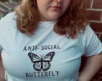 Anti-Social Butterfly T-Shirt